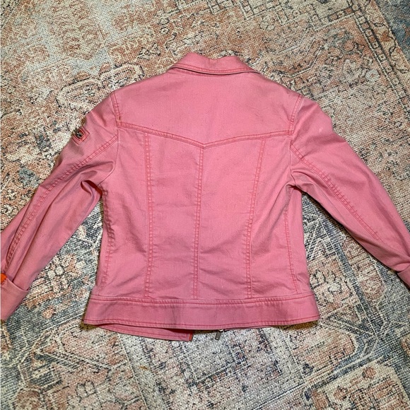 Small Pink Guess Denim Jacket - Picture 3 of 3